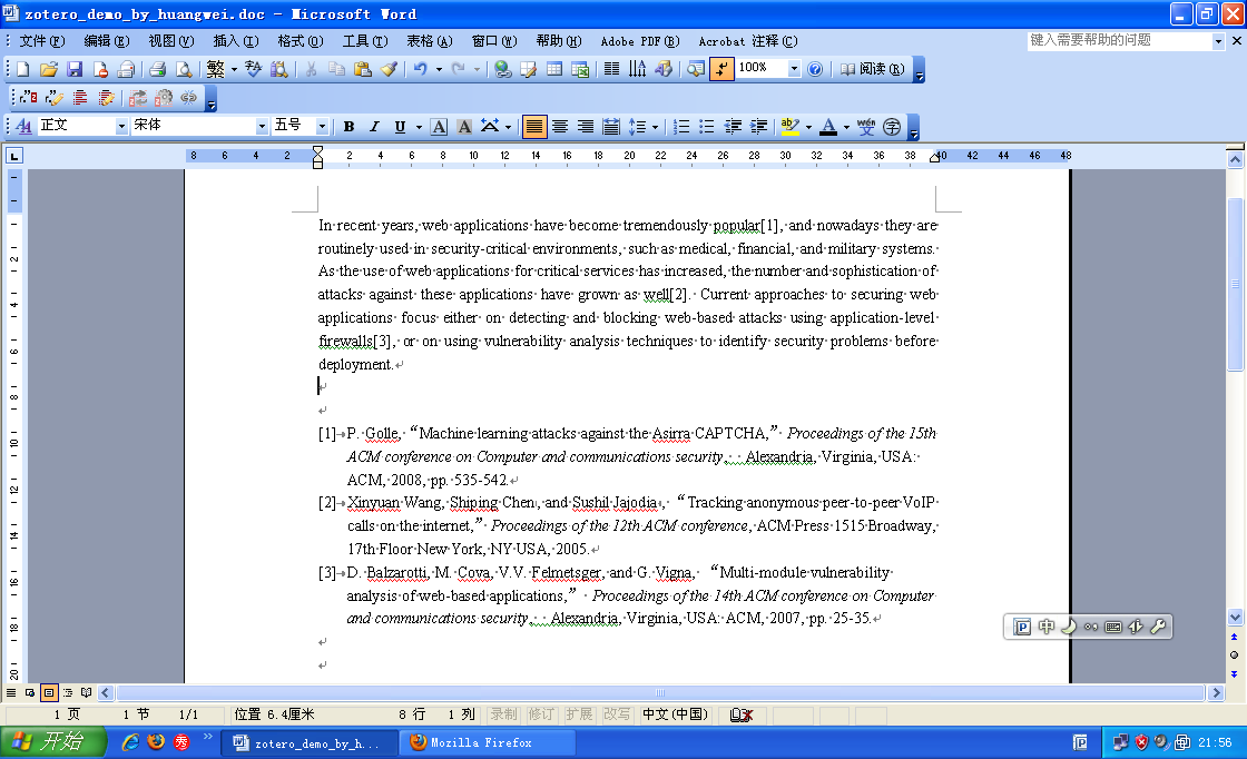 zotero cite step 3 demo